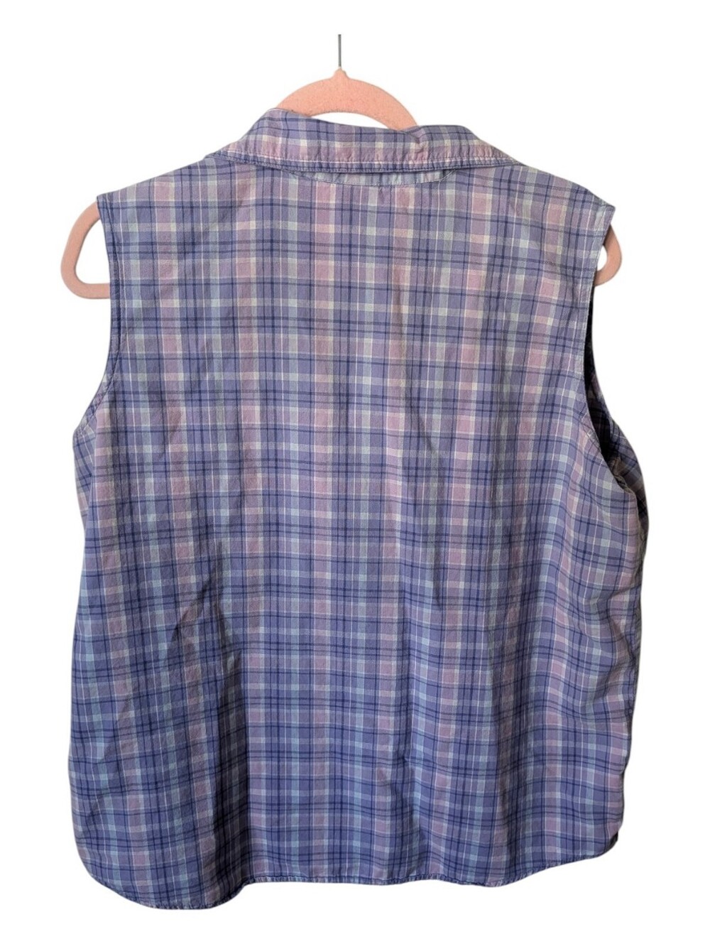 Looney Tunes Vintage Plaid Tweety Button Down Shirt - Picture 2 of 6